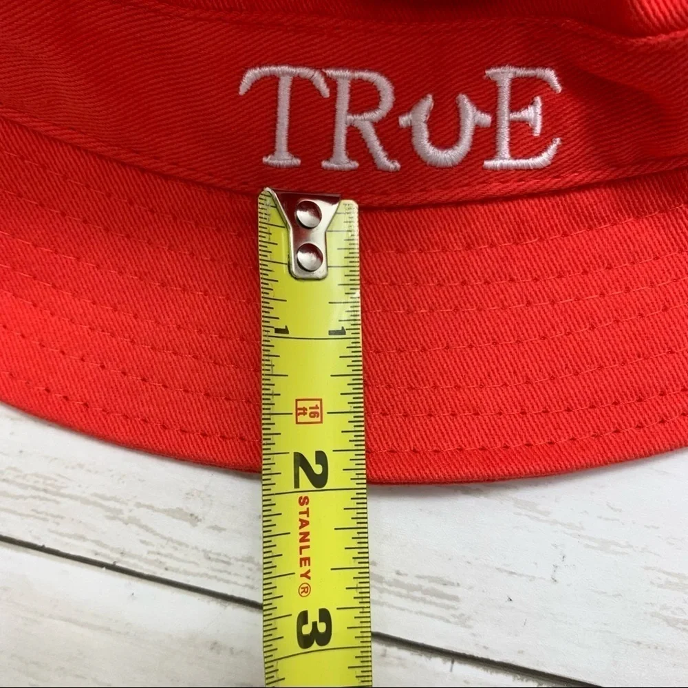 True Religion Red True Bucket Hat